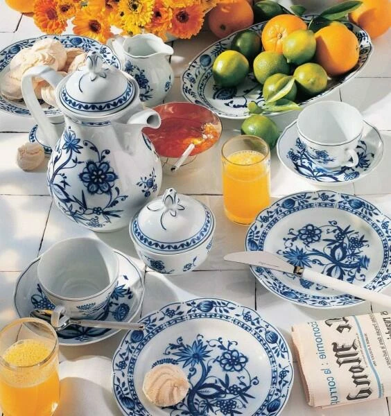 Kahla Rossella Schüssel 21 Cm In Zwiebelmuster – Bild 3