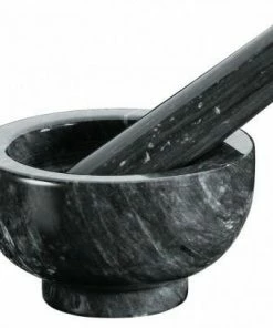 Mörser Marmor Von Küchenprofi, Schwarz