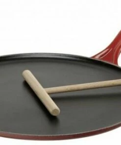 Le Creuset Crepes-Pfanne Aus Gusseisen In Kirschrot
