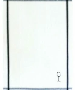 Gläsertuch Classic Leinen Von Meyer-Mayor, Schwarz