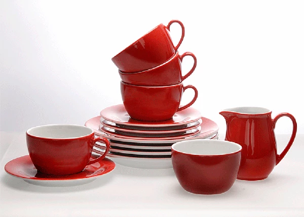 Kahla Pronto Butterdose, Eckig In Rot – Bild 2