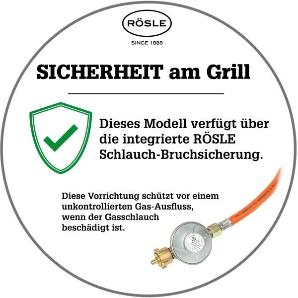 Rösle BBQ-Island VIDERO G4-SL Vario+ (Edelstahl) – Bild 6