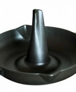 Staub Hähnchenbräter Aus Gusseisen In Schwarz 24 Cm