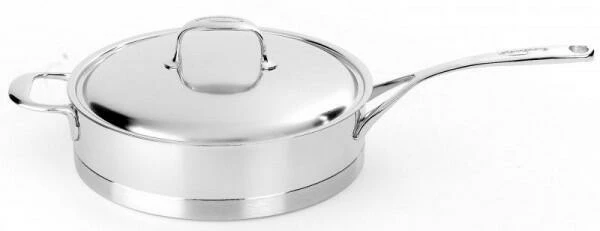 Demeyere Stieltopf Atlantis, Flach Mit Deckel 28 Cm/ 4,0 L/ 7,4 Cm