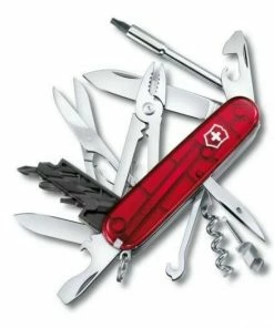 Victorinox Taschenmesser Cybertool M Rot Transparent