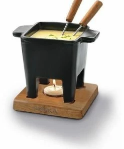 Boska Käsefondue-Set Tapas Schwarz
