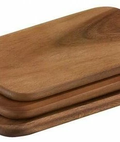 Zassenhaus Frühstücksbrett Akazienholz, 3er-Set