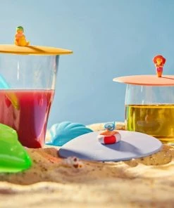 Lurch Sommerdeckel Beach Kids, 3er-Set