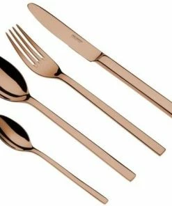 Carl Mertens Besteckserie Livorno, PVD Kupfer, 24-teilig