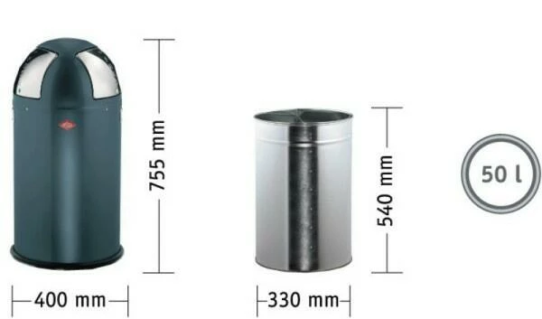 Wesco Push Two In Mandel – Bild 2