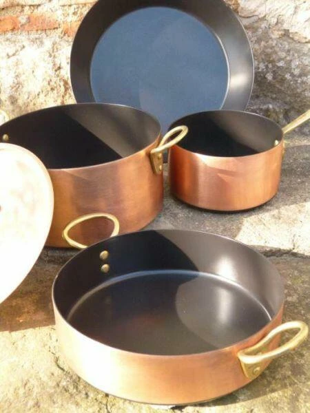 Fleischtopf Mit Deckel Aus Der Kupfermanufaktur Weyersberg 12 Cm / 6 Cm / 0,6 L – Bild 2