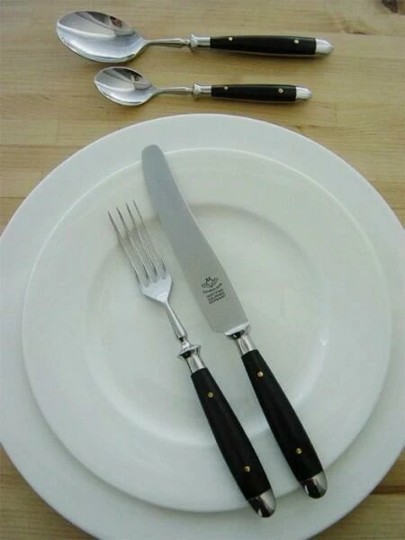 Eichenlaub Kaffeelöffel Klein Aus Ebenholz – Bild 2