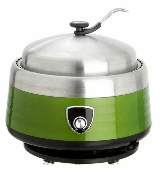 Allgrill Holzkohlegrill Vulcano In Grün