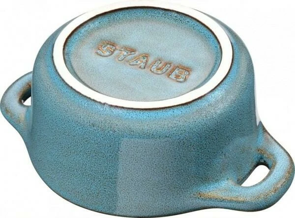 Staub Mini Cocotte In Antiktürkis – Bild 4